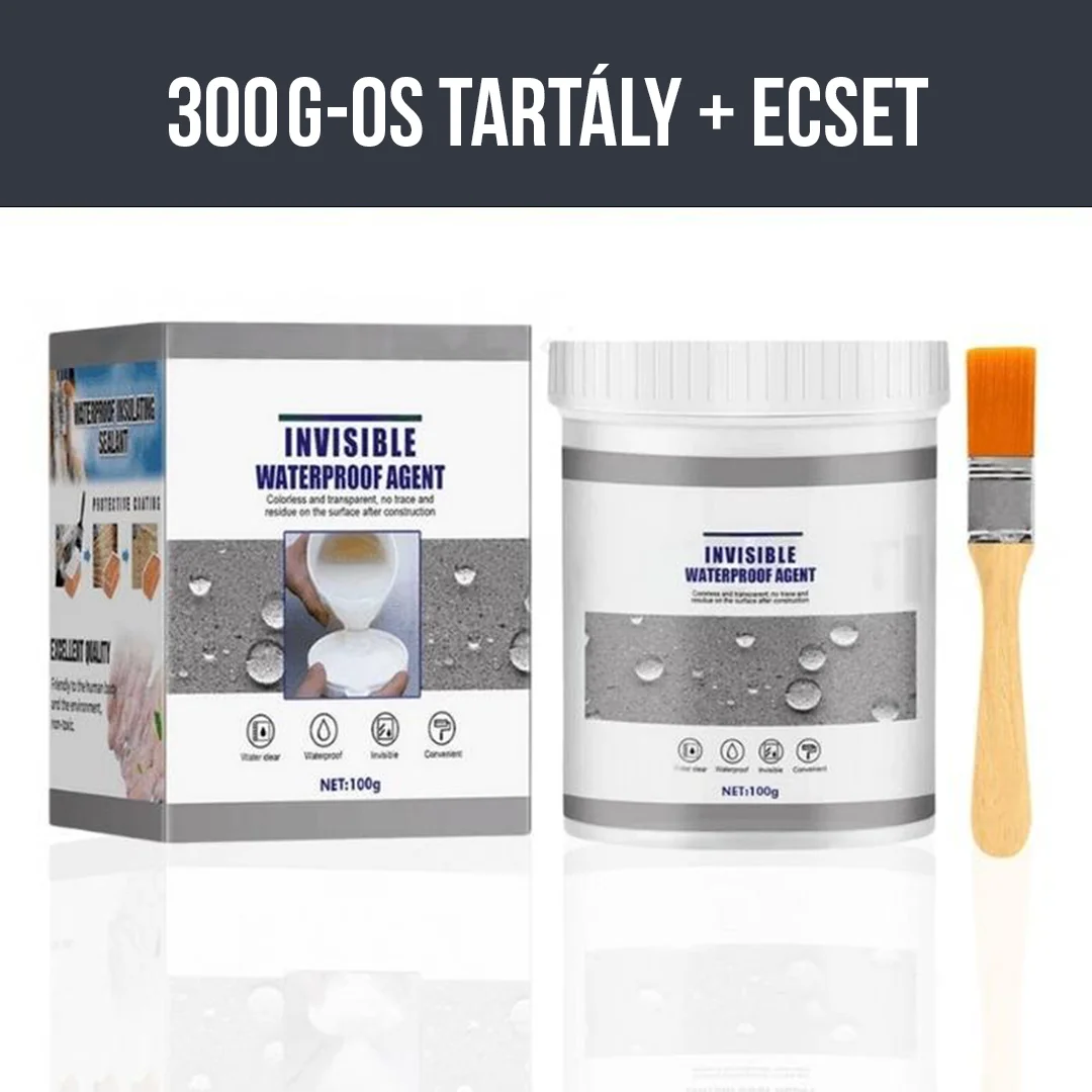 PrimeSeal – Láthatatlan Vízszigetelő Tömítő, Akár 10 Év Tartóssággal