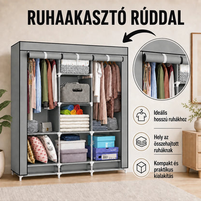 SmartCloset - Teljes értékű gardrób, percek alatt összerakható