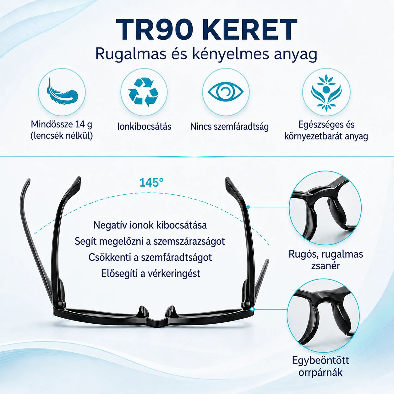 AutoFocus Lens intelligens multifokális szemüveg | VEGYÉL 1-ET, VIGYÉL 2-T