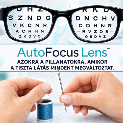 AutoFocus Lens intelligens multifokális szemüveg | VEGYÉL 1-ET, VIGYÉL 2-T