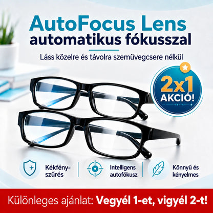 AutoFocus Lens intelligens multifokális szemüveg | VEGYÉL 1-ET, VIGYÉL 2-T