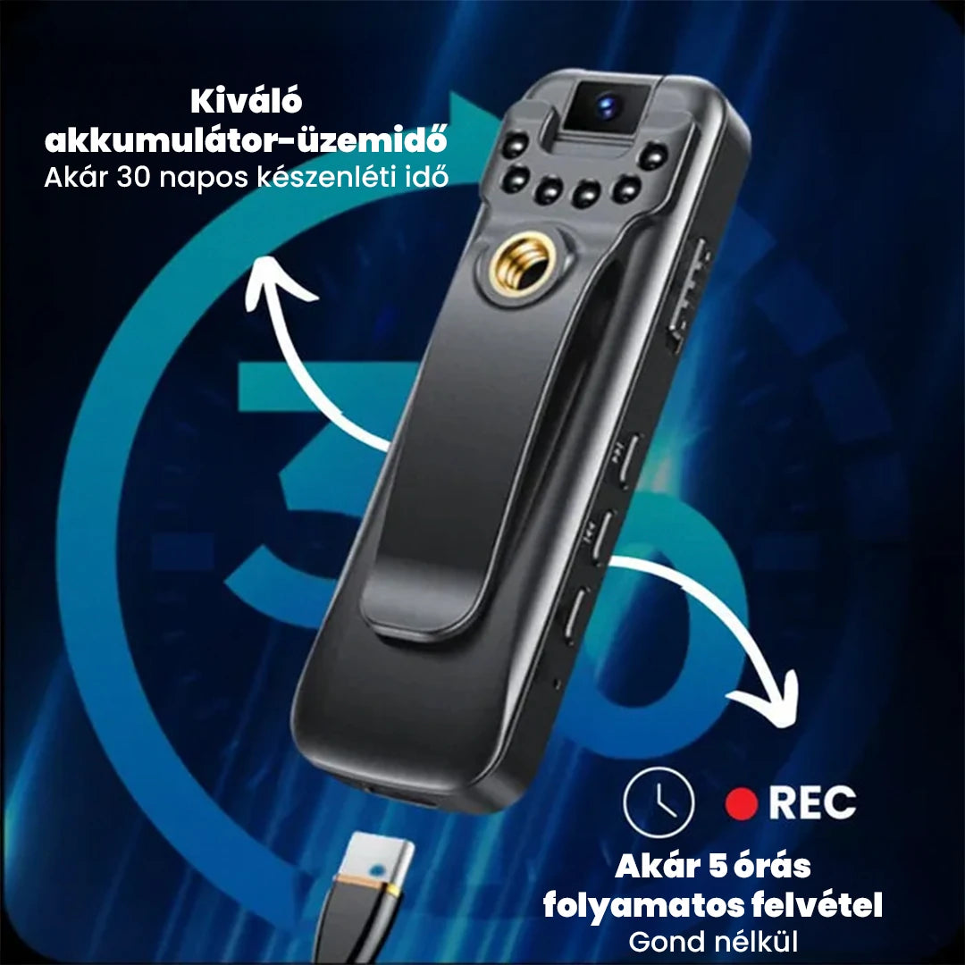 CamPro | 180°-os kamera zajcsökkentéssel – Full HD 1080P