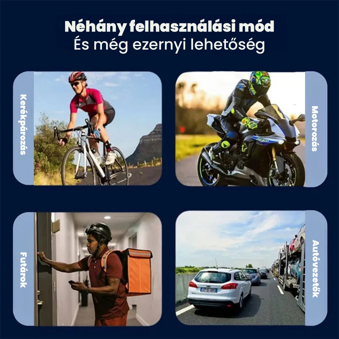 CamPro | 180°-os kamera zajcsökkentéssel – Full HD 1080P