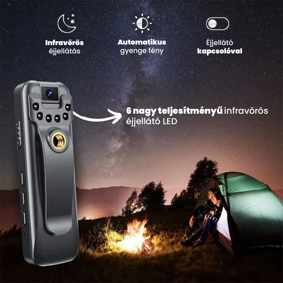 CamPro | 180°-os kamera zajcsökkentéssel – Full HD 1080P