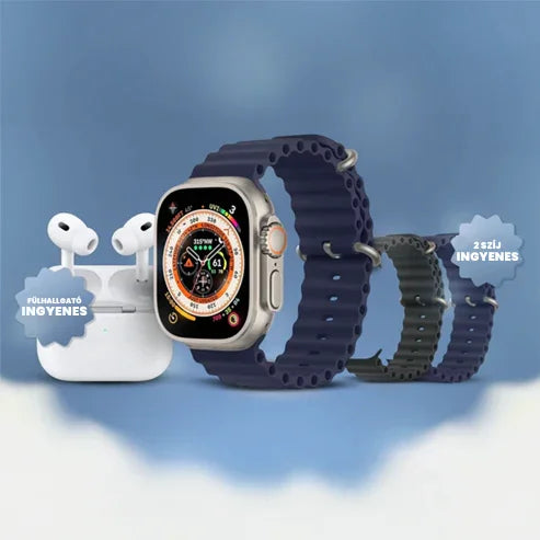 Smartwatch Wellio Pro + 2 szíj + Ingyenes Bluetooth fülhallgató | Korlátozott kiadás gyors kiszállítással Spanyolországban