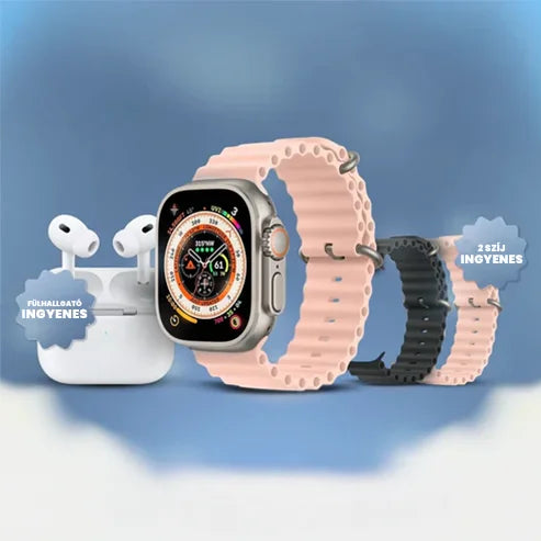 Smartwatch Wellio Pro + 2 szíj + Ingyenes Bluetooth fülhallgató | Korlátozott kiadás gyors kiszállítással Spanyolországban