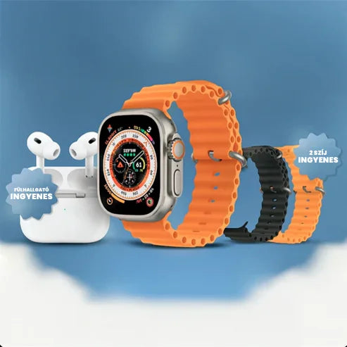 Smartwatch Wellio Pro + 2 szíj + Ingyenes Bluetooth fülhallgató | Korlátozott kiadás gyors kiszállítással Spanyolországban