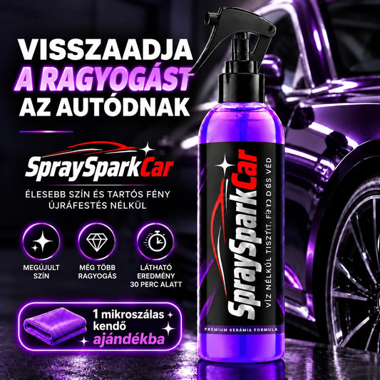 Tedd újra ragyogóvá autódat percek alatt! - SpraySparkCar