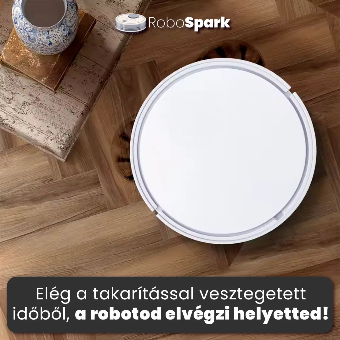 RoboSpark – Ideális robotporszívó háziállatokhoz és nehezen elérhető sarkokhoz
