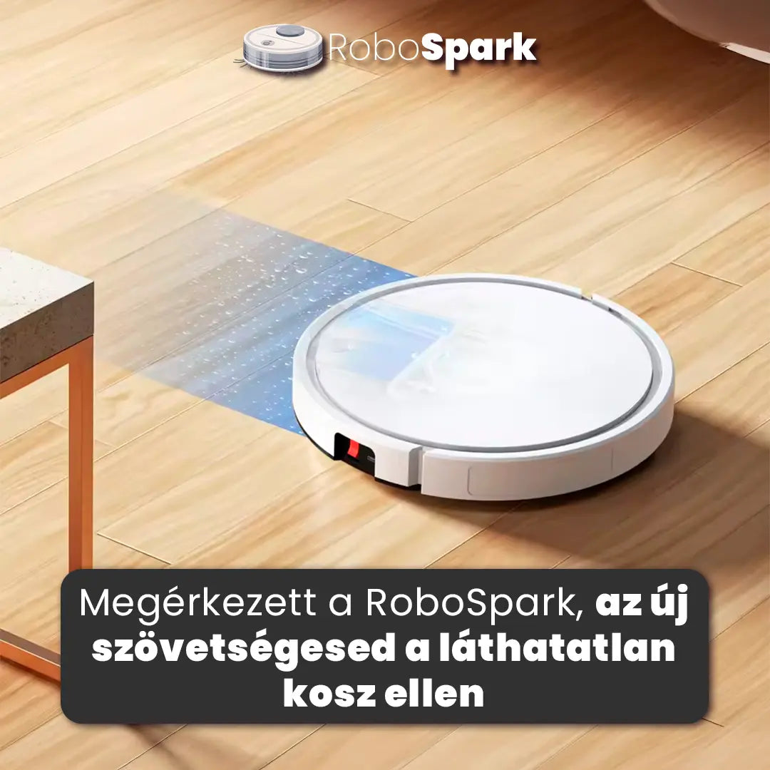 RoboSpark – Ideális robotporszívó háziállatokhoz és nehezen elérhető sarkokhoz