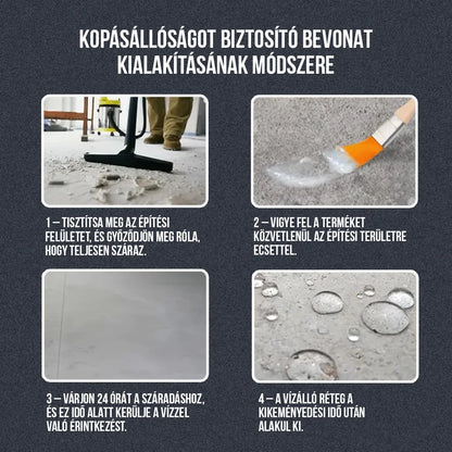 PrimeSeal – Láthatatlan Vízszigetelő Tömítő, Akár 10 Év Tartóssággal
