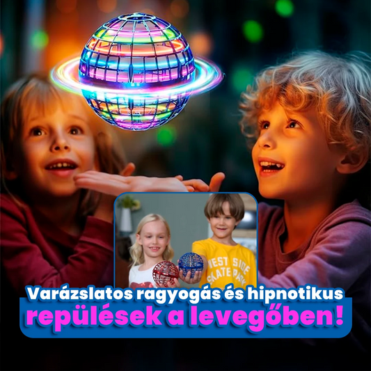 SpinNova Repülő Játék LED-del és Mozgásérzékelővel