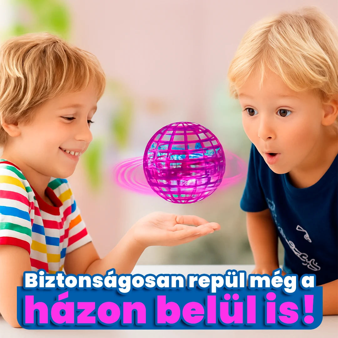 SpinNova Repülő Játék LED-del és Mozgásérzékelővel