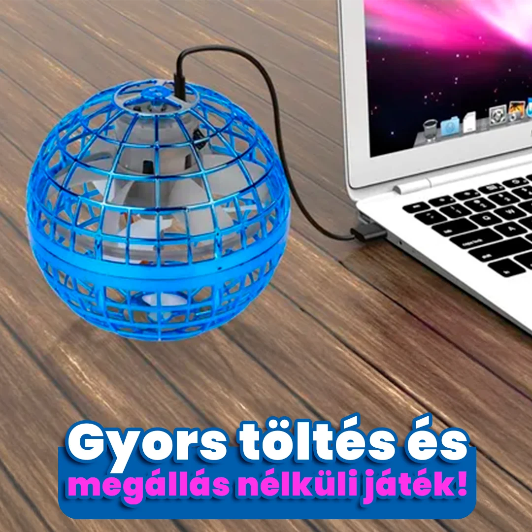 SpinNova – LED-es Repülő Játék Érzékelős Irányítással