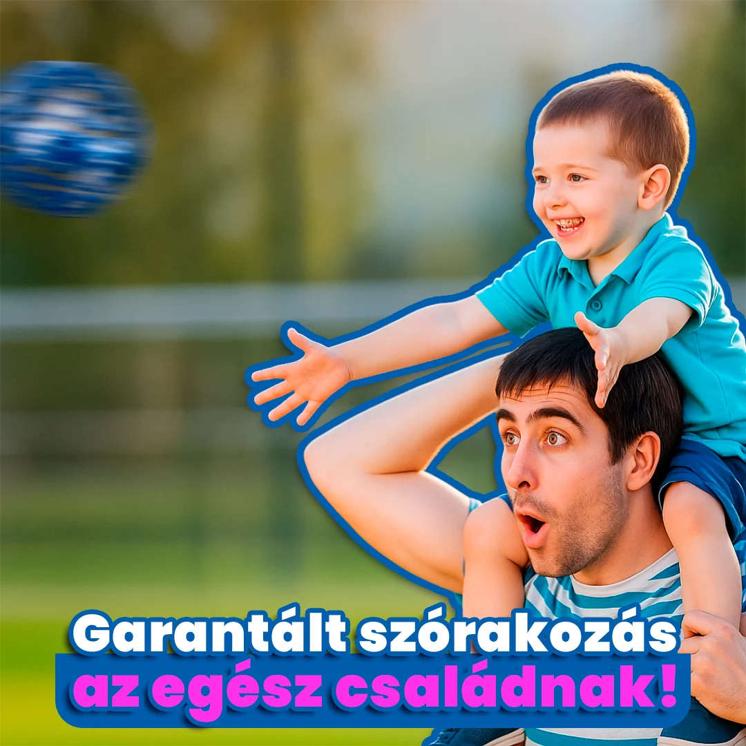 SpinNova – LED-es Repülő Játék Érzékelős Irányítással