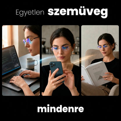 Vegyen 1-et, kapjon 2-t: VisionElite 3 az 1-ben szemüveg – több komfort, kevesebb szemfáradtság.